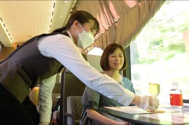 武内陶子さんが観光列車に初乗車！絶品グルメも満喫　えちごトキめきリゾート雪月花ツアー