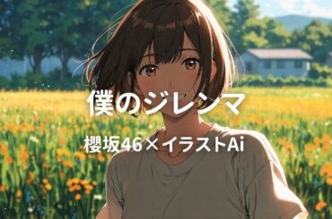 【櫻坂46】僕のジレンマ×イラストAI