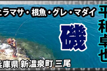 兵庫県三尾／回遊してくる青物を中心に、多彩な魚種を狙う真夏の磯釣り 2/2 『磯を駆ける 87 平和卓也×兵庫県三尾の旅』イントロver.【釣りビジョン】その②