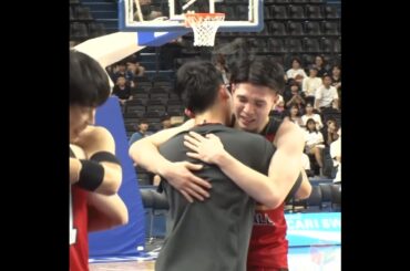 #高校バスケ 東山 初優勝🥇日本一のカモンロッソ エース瀬川琉久も涙...悲願の全国制覇[北部九州インターハイ2024男子決勝vs美濃加茂] #shorts