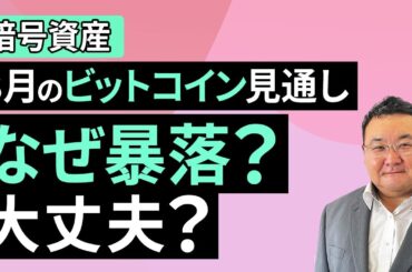 【暗号資産】なぜ暴落？大丈夫？～8月のビットコイン見通し～（松田 康生）【楽天証券 トウシル】