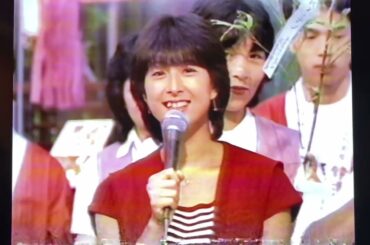 七夕の夜に🎋エスカレーション🎵河合奈保子さん🌺ザ・〇〇トテン４位🌸仙台七夕祭り生中継1983年8月4日【貴重】