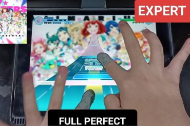 [Tokyo 7th シスターズ/ナナシス]　H-A-J-I-M-A-R-I-U-T-A-!! - [Expert 15]「手元動画/Full Perfect」