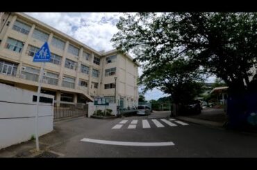 〖神奈川県〗鎌倉市立玉縄中学校をバイクで廻るAround