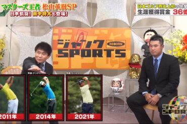 ジャンクSPORTS 🅽🅴🆆 2024 💥💥『浜田雅功ｘ上原浩治』💥💥 【マスターズ王者 松山英樹SP ・キッズの質問にNGなしで回答!Q. 打たれた時の気持ちの切り替え方は?】 FULL SHOW